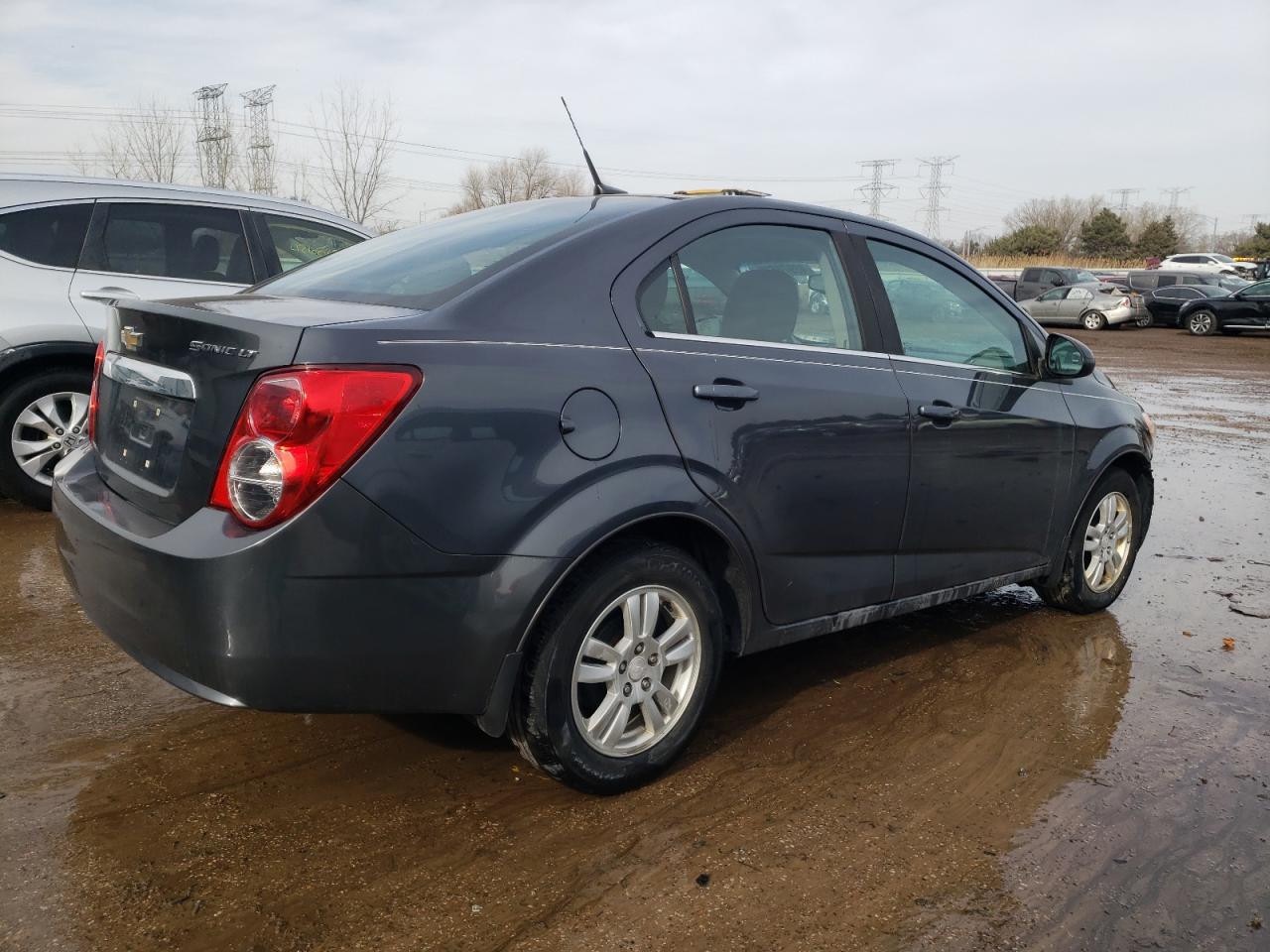 2013 Chevrolet Sonic VIN 1G1JC5SH7D4132210 Copart auction photo, front end damage thumbnail 3