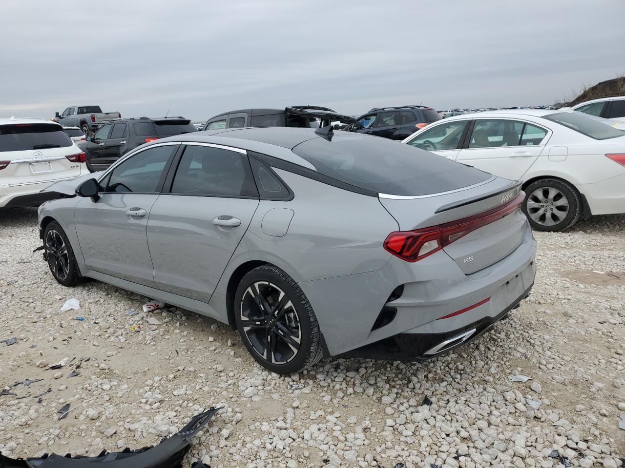 2024 KIA K5 VIN 5XXG64J27RG266602 Copart auction photo, front end damage thumbnail 2