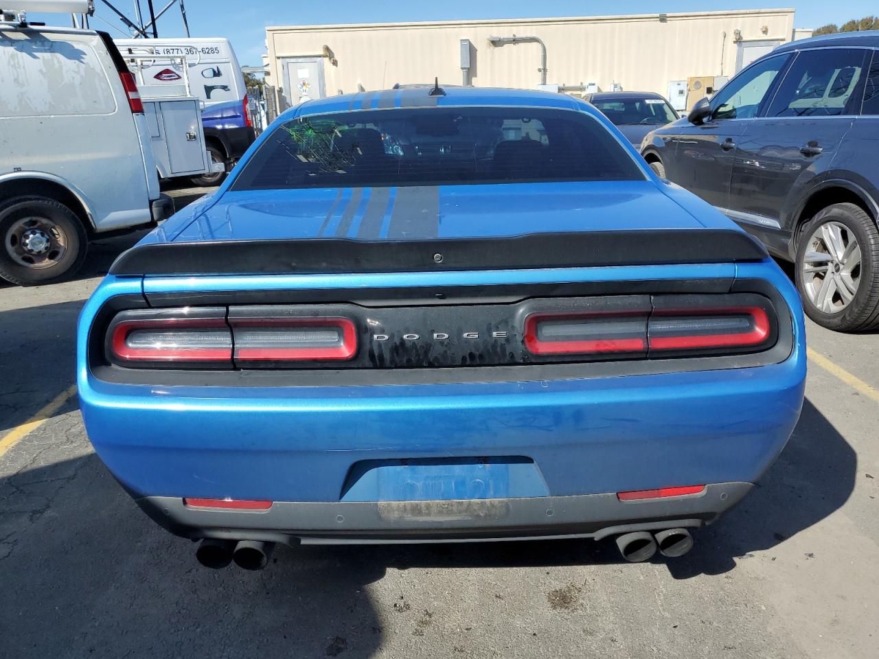 2019 Dodge Challenger VIN 2C3CDZFJ8KH521928 Copart auction photo, front end / side damage thumbnail 6