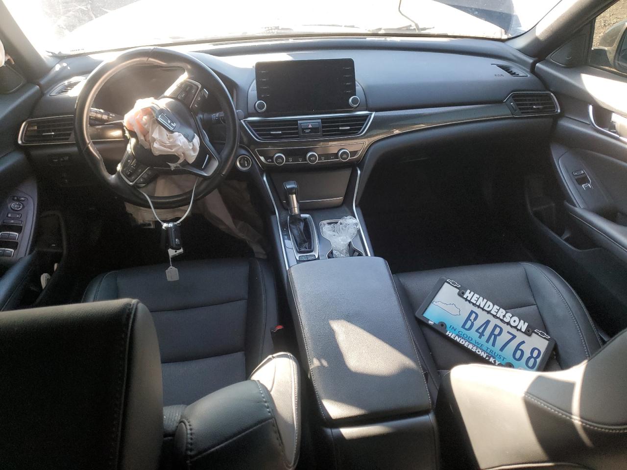 2020 Honda Accord VIN 1HGCV1F37LA155974 Copart auction photo, front end / undercarriage damage thumbnail 8