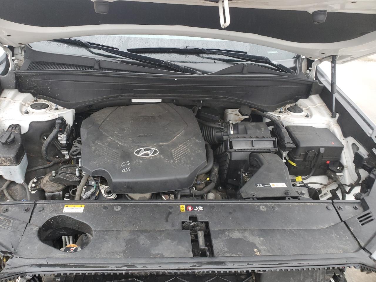 2021 Hyundai Palisade VIN KM8R1DHE6MU183121 Copart auction photo, front end damage thumbnail 12