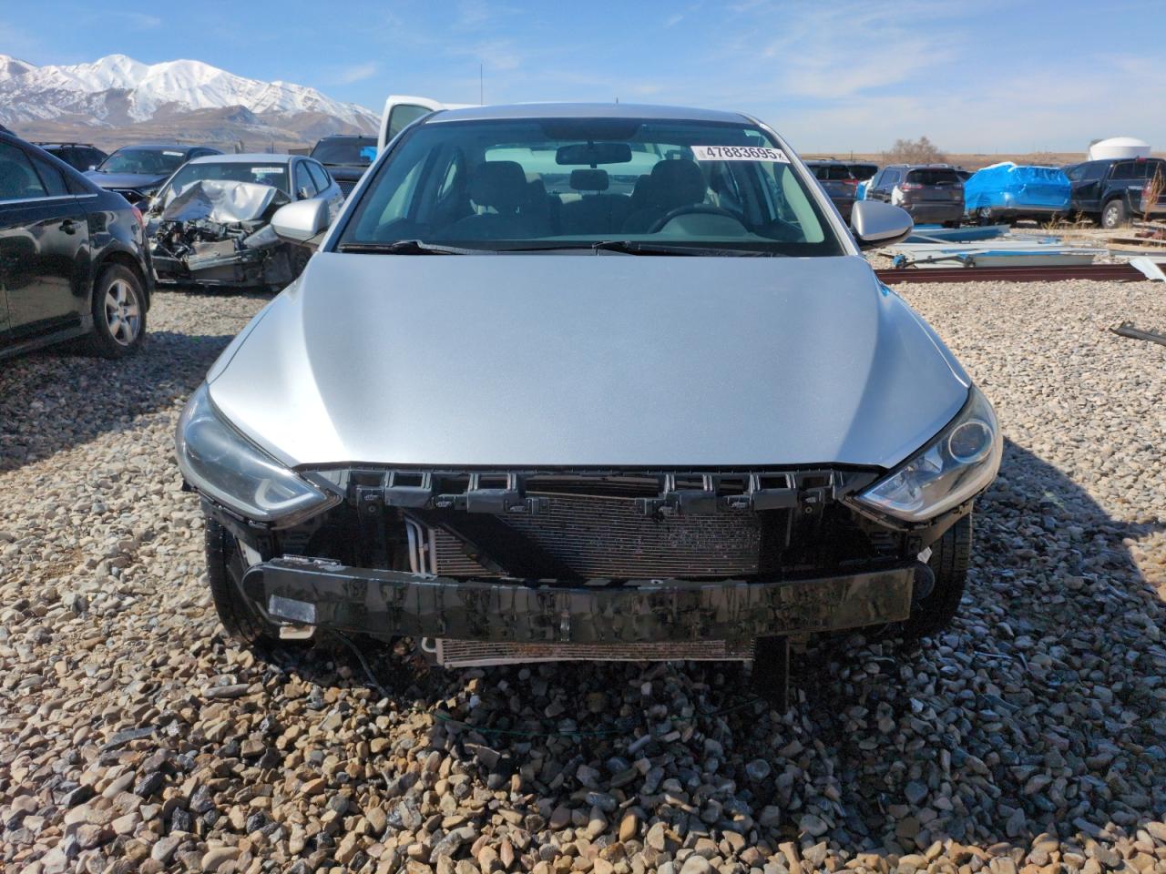 2018 Hyundai Elantra VIN 5NPD74LF8JH352512 Copart auction photo, front end / rear end damage thumbnail 5