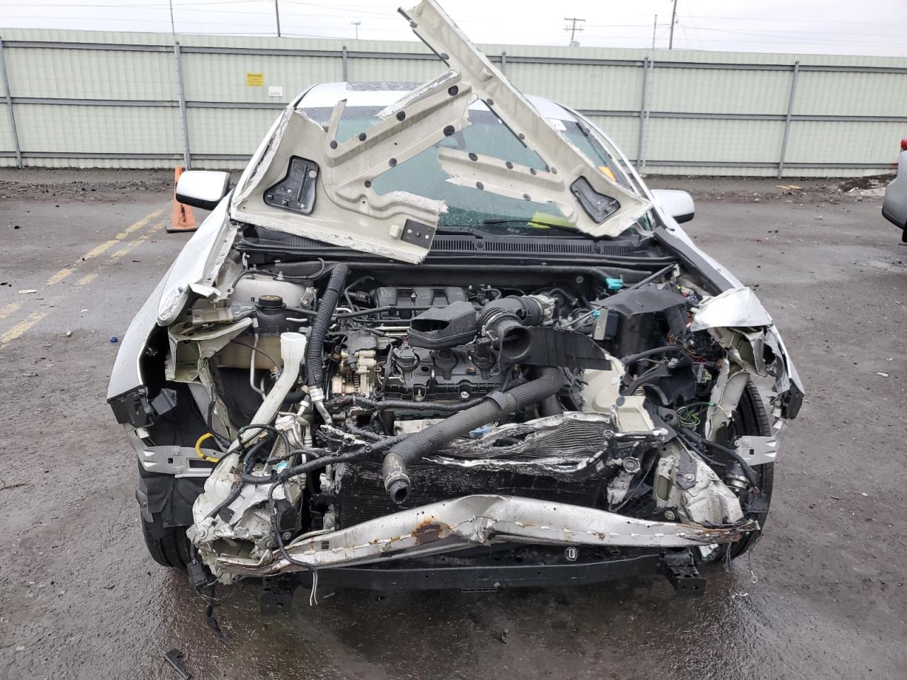 2015 Lincoln MKS VIN 1LNHL9EK5FG607404 Copart auction photo, front end / rear end damage thumbnail 5