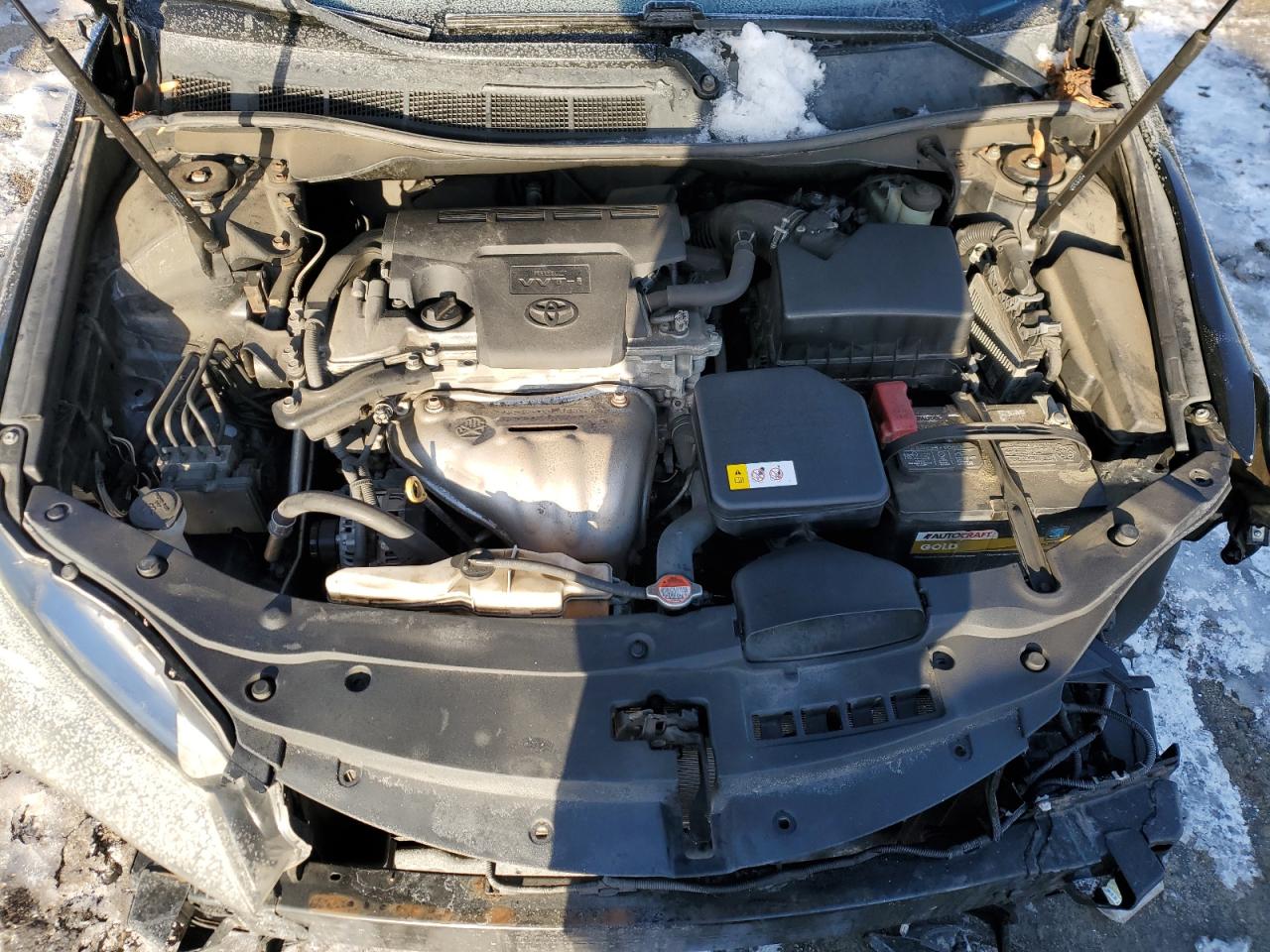 2016 Toyota Camry VIN 4T1BF1FK5GU262651 Copart auction photo, front end damage thumbnail 11