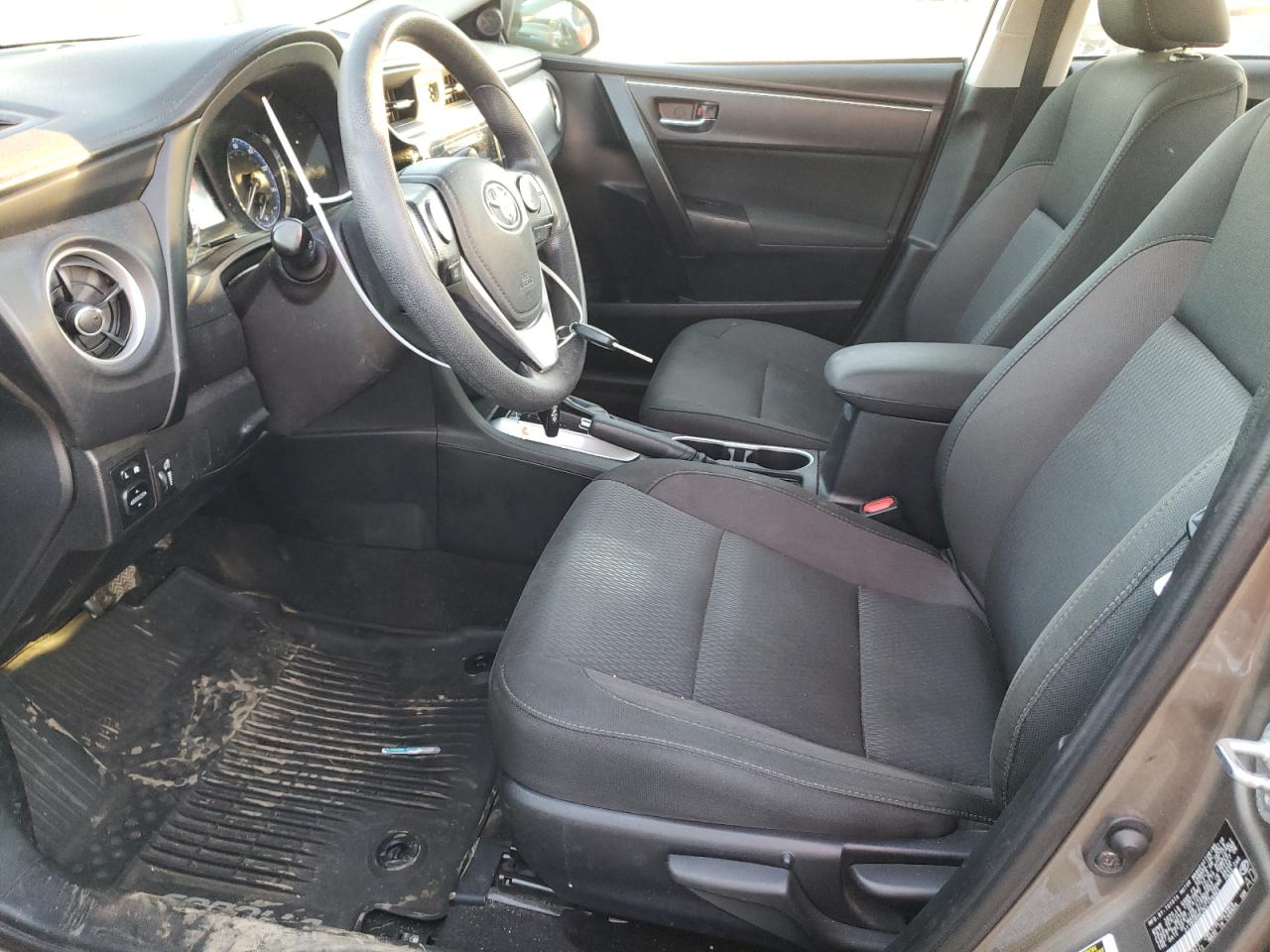 2019 Toyota Corolla VIN 2T1BURHE2KC129965 Copart auction photo, front end / rear end damage thumbnail 7