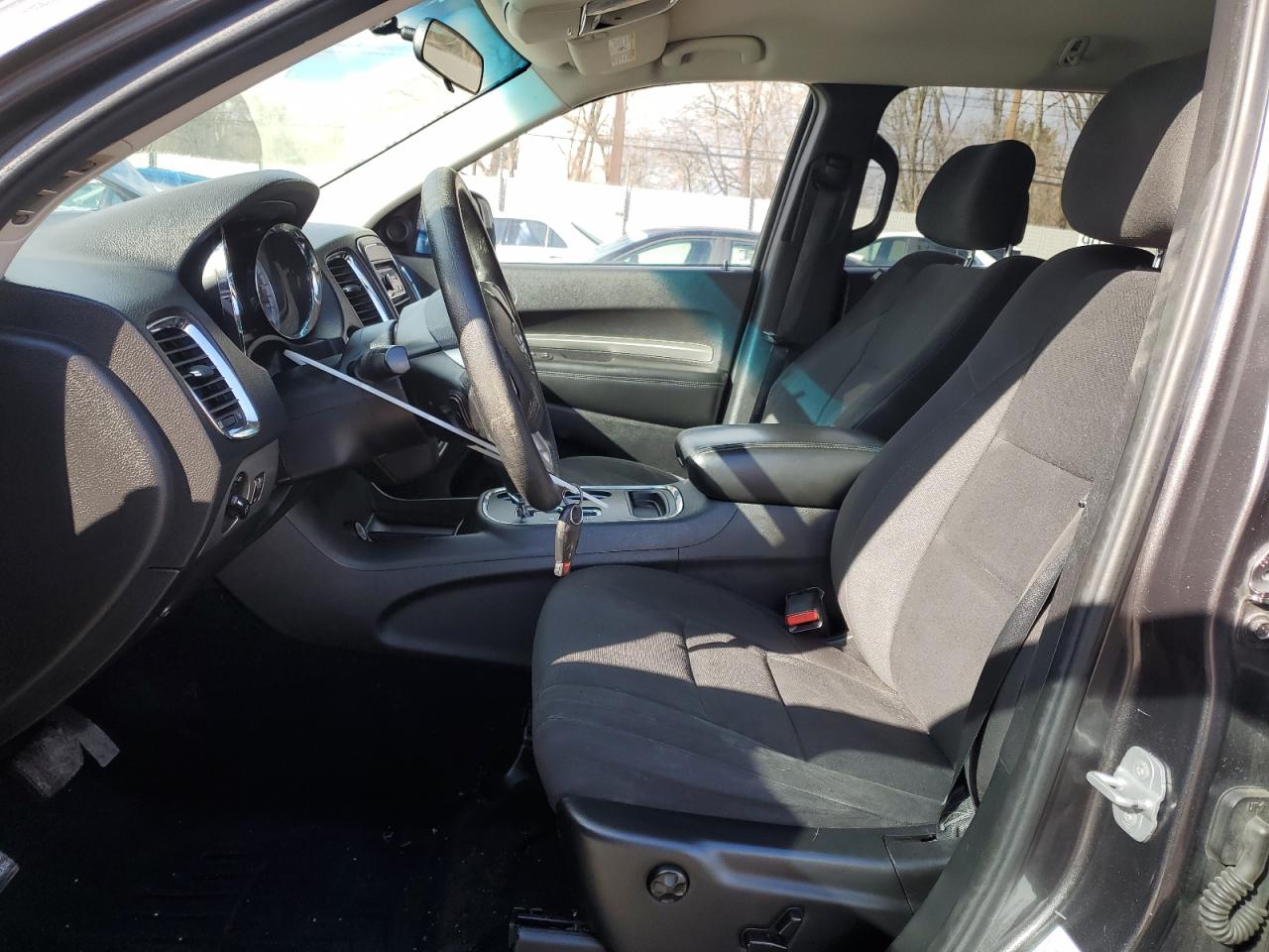 2013 Dodge Durango VIN 1C4RDJAG3DC699187 Copart auction photo, front end / side damage thumbnail 7