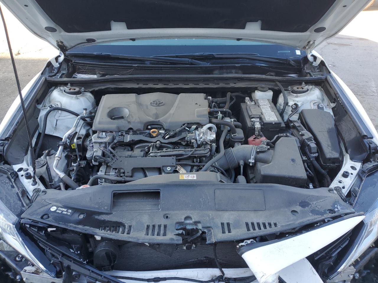2022 Toyota Camry VIN 4T1C11AK7NU075841 Copart auction photo, front end damage thumbnail 11