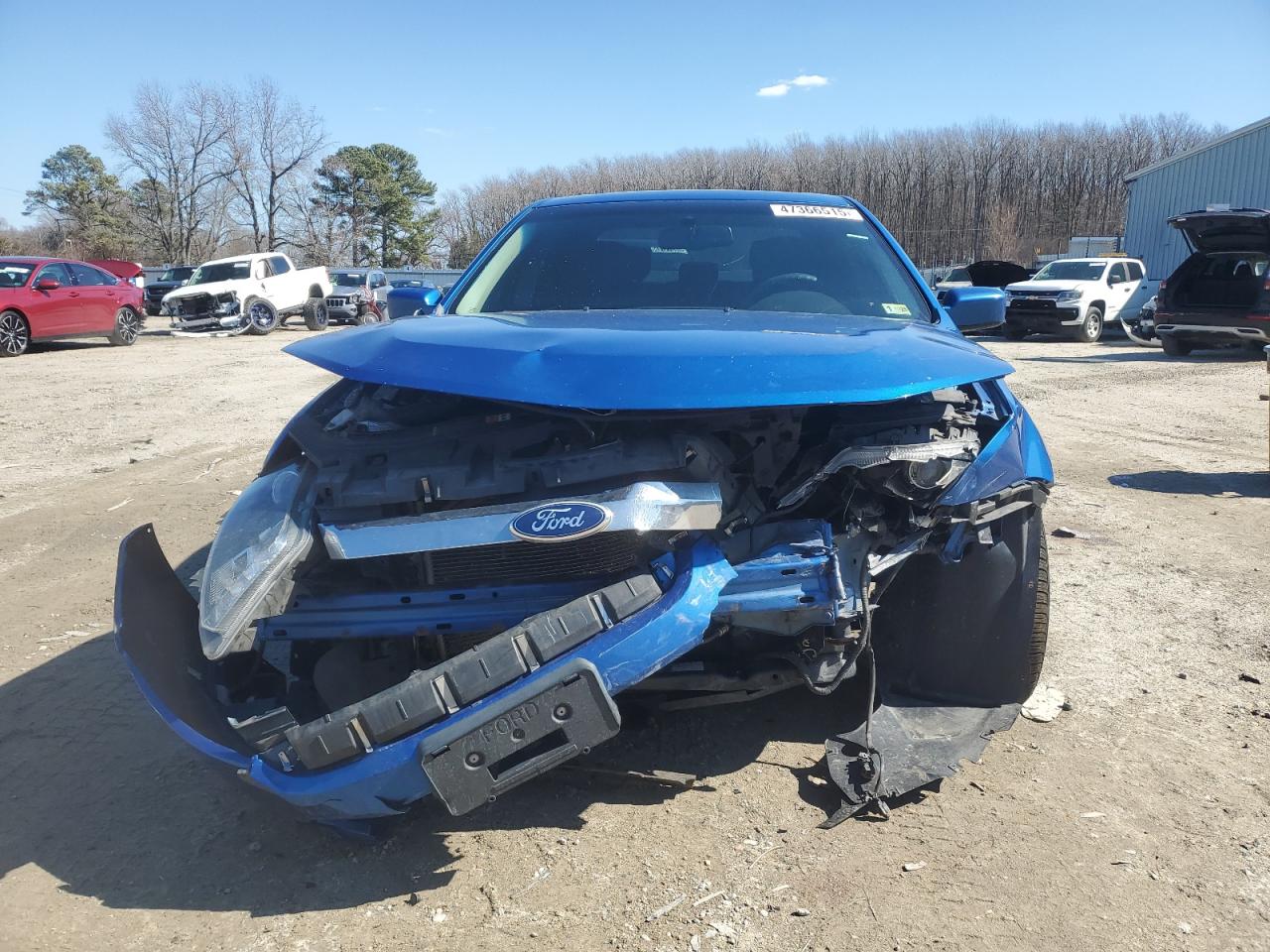 2011 Ford Fusion VIN 3FAHP0HA1BR216945 Copart auction photo, front end / minor dent/scratches damage thumbnail 5