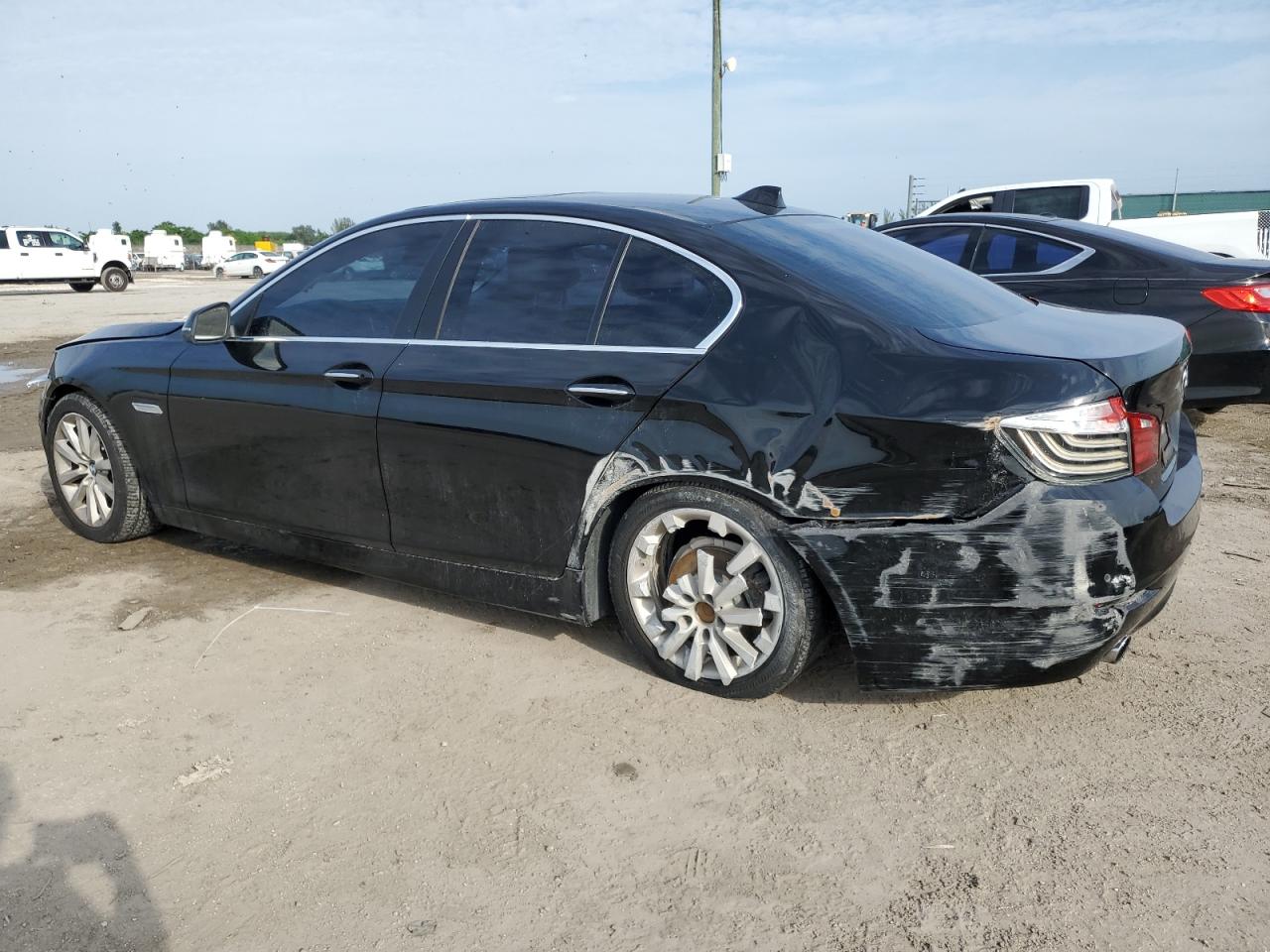 2016 BMW 5er VIN WBA5B1C50GG129450 Copart auction photo, all over damage thumbnail 2