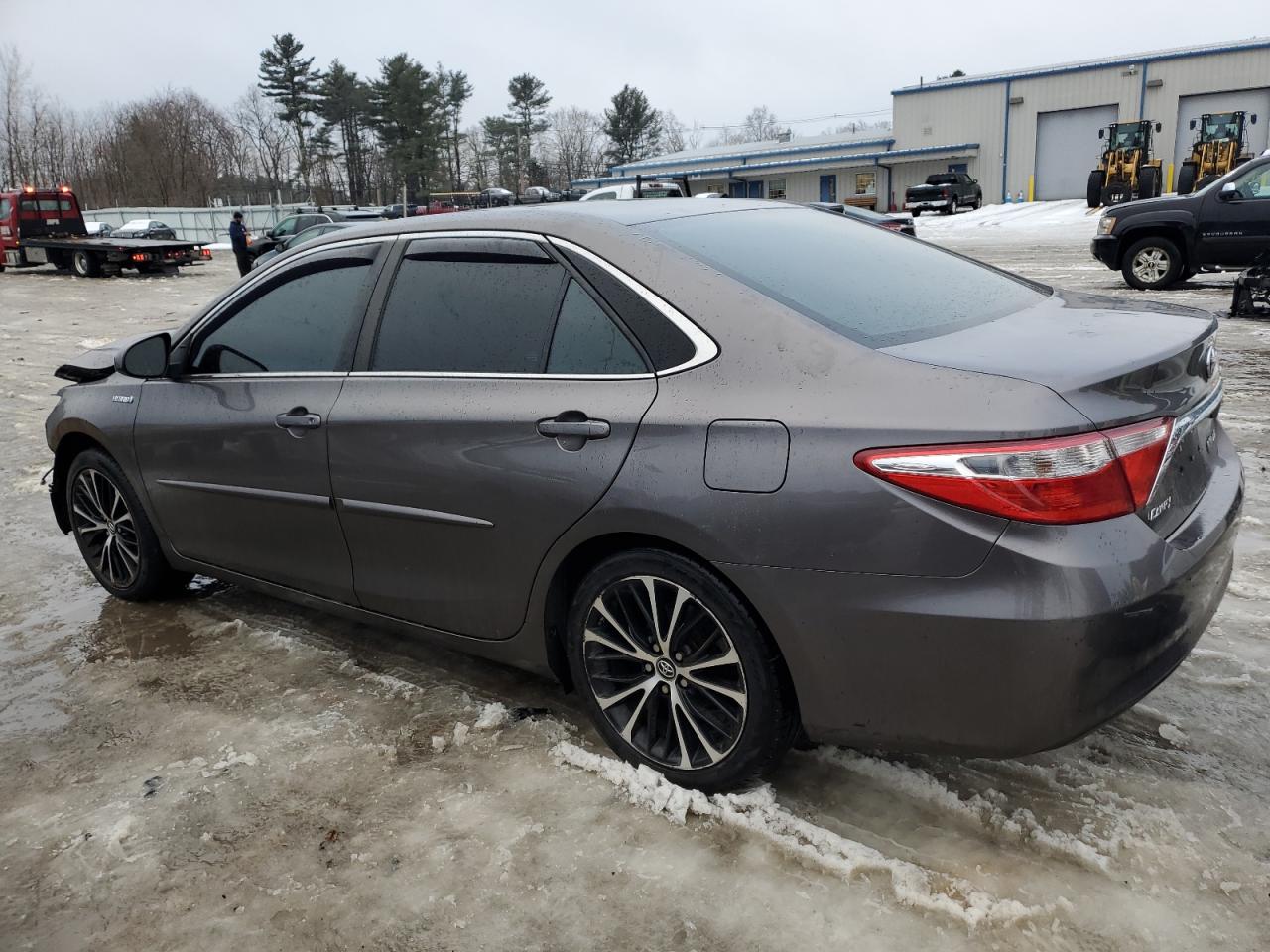 2017 Toyota Camry VIN 4T1BD1FKXHU204168 Copart auction photo, front end damage thumbnail 2