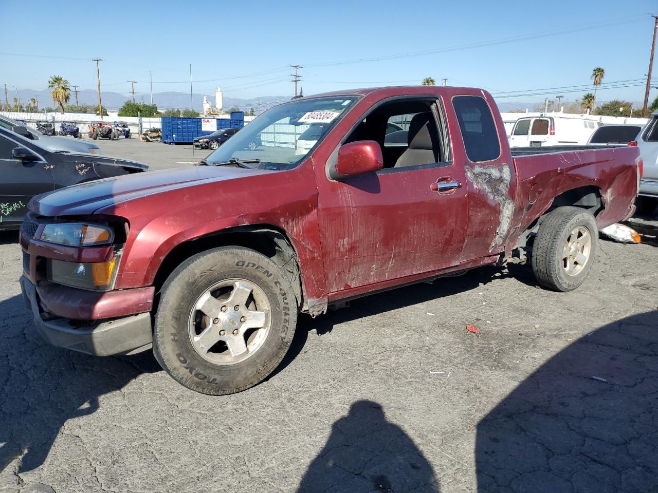 2011 Chevrolet Colorado VIN 1GCESCF97B8103217
