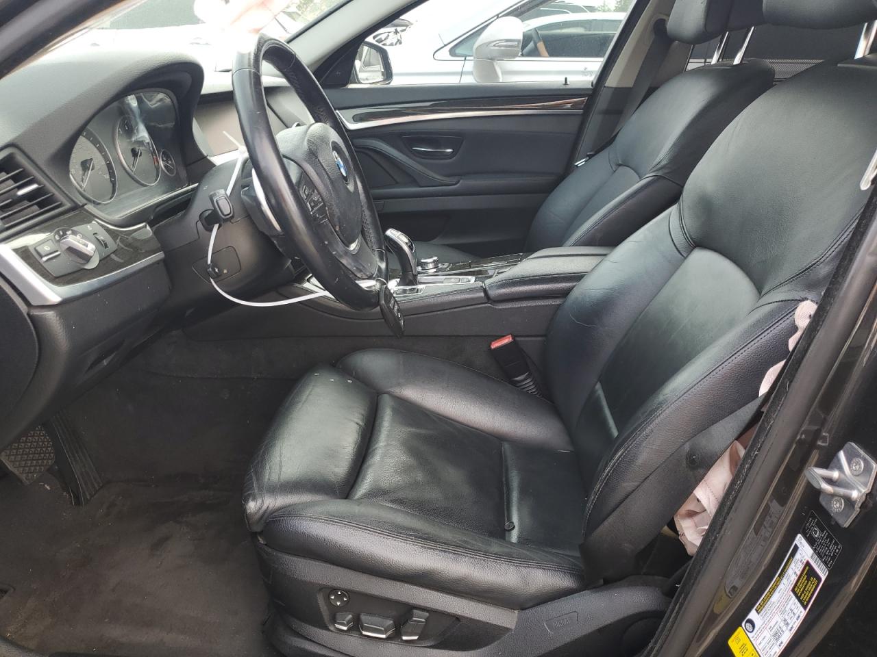 2011 BMW 5er VIN WBAFR1C57BC738633 Copart auction photo, side / rear end damage thumbnail 7