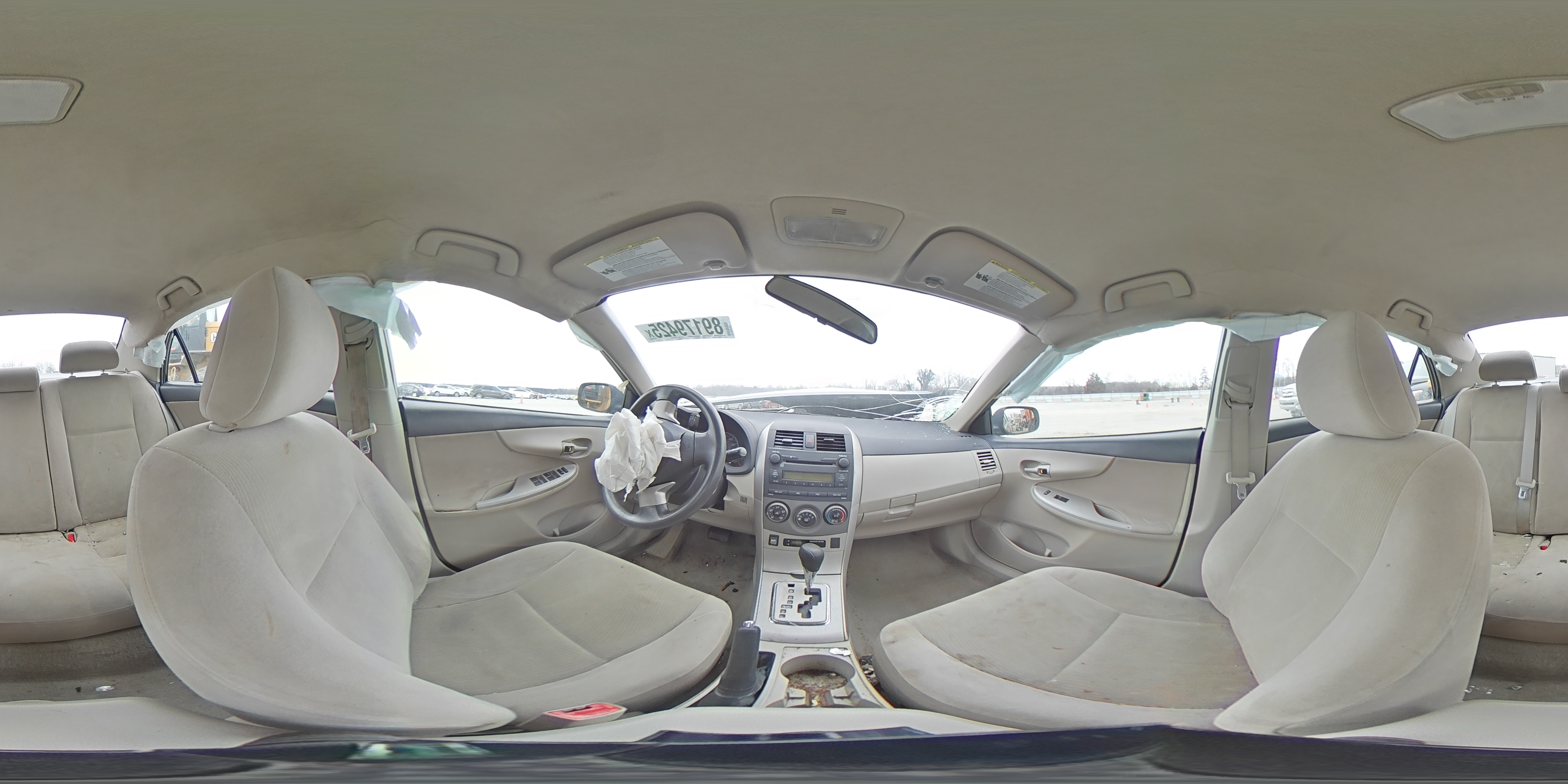 2011 Toyota Corolla VIN 5YFBU4EE5BP002506 Copart auction photo, all over damage thumbnail 13