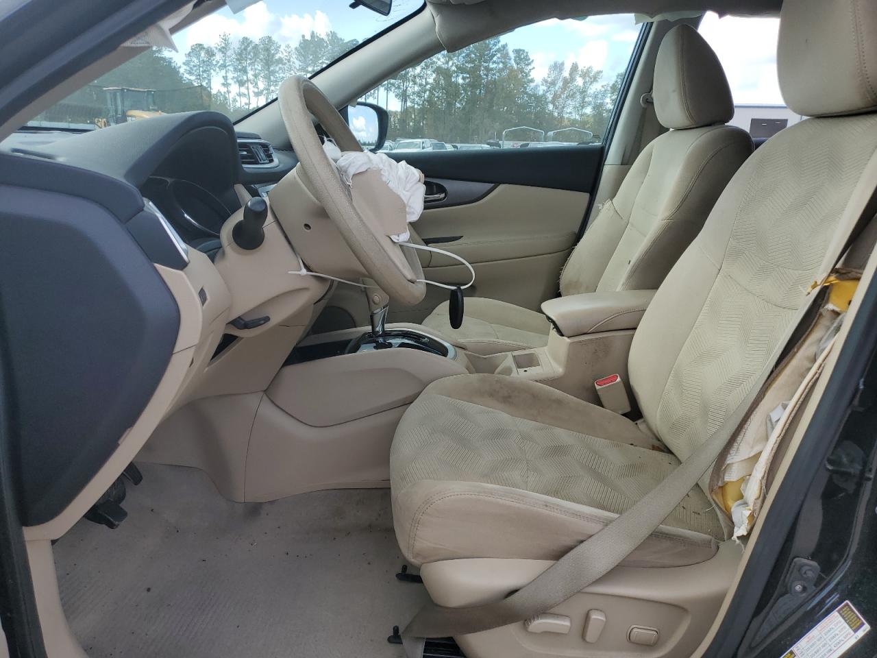 2015 Nissan Rogue VIN 5N1AT2MT9FC839742 Copart auction photo, front end / side damage thumbnail 7