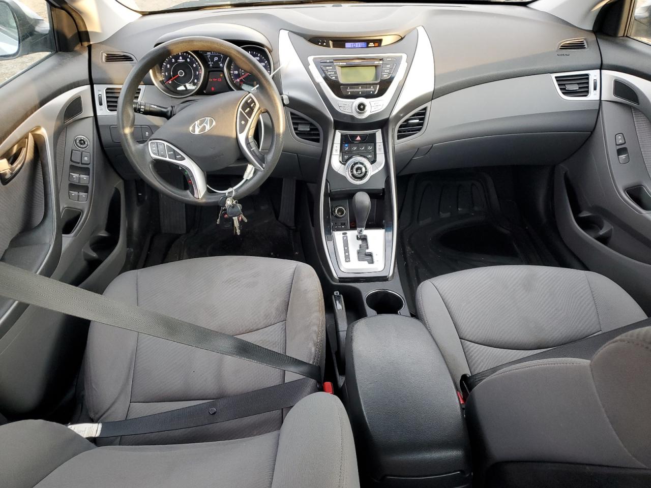 2011 Hyundai Elantra VIN 5NPDH4AE5BH012405 Copart auction photo, vandalism damage thumbnail 8