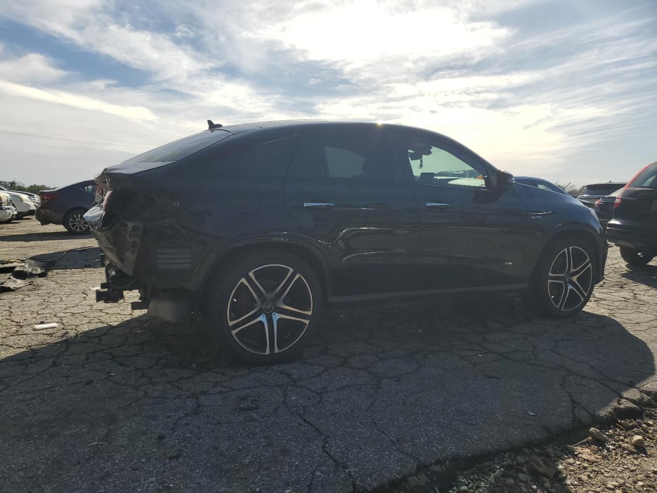 2018 Mercedes-Benz GLE VIN 4JGED6EB5JA111576 Copart auction photo, rear end damage thumbnail 3