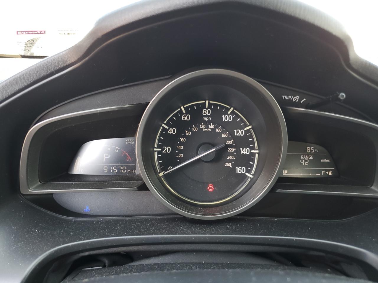 2017 Mazda 3 VIN 3MZBN1U71HM119981 Copart auction photo, front end damage thumbnail 9