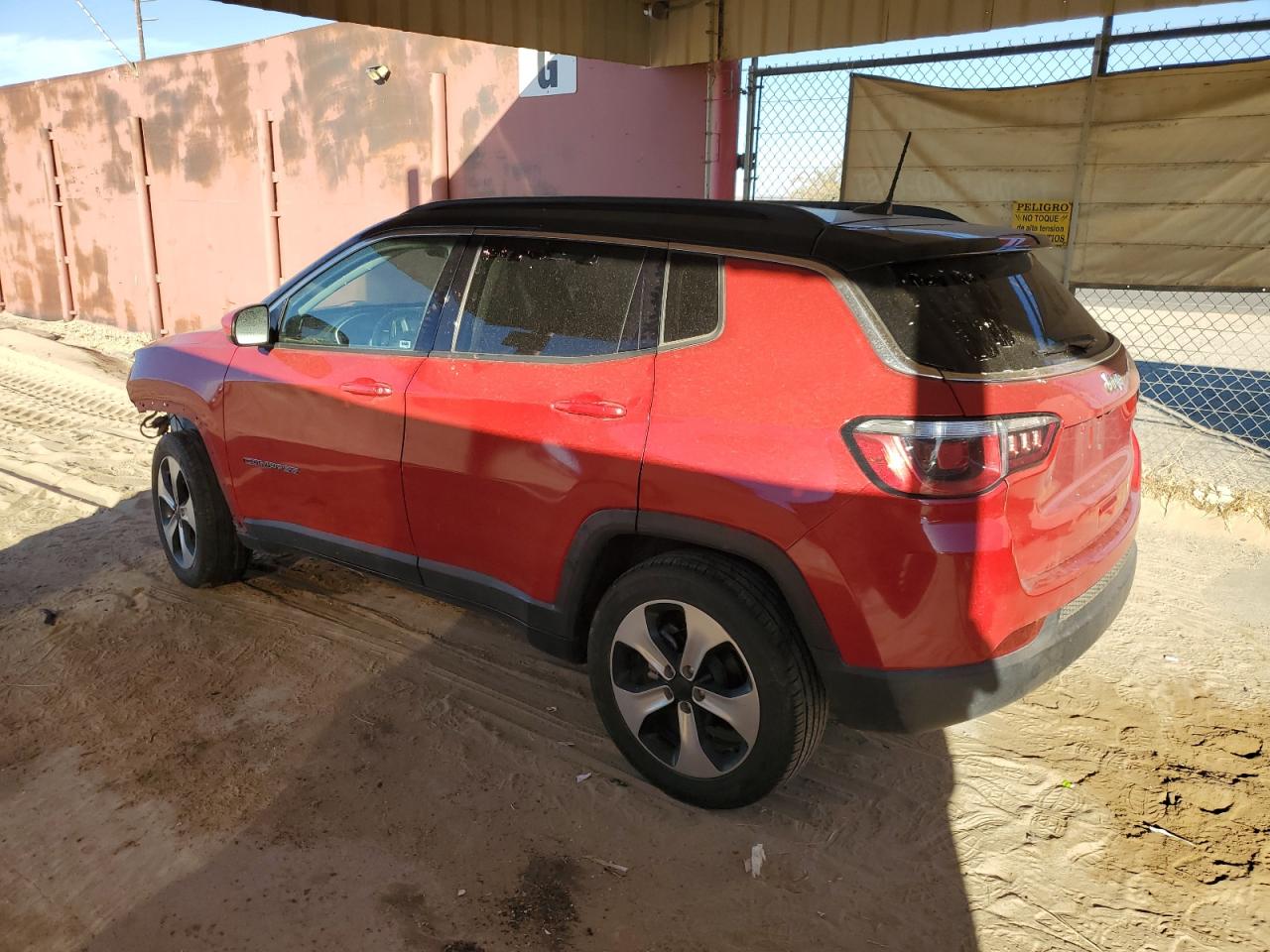 2018 Jeep Compass VIN 3C4NJCBBXJT251048 Copart auction photo, front end damage thumbnail 2