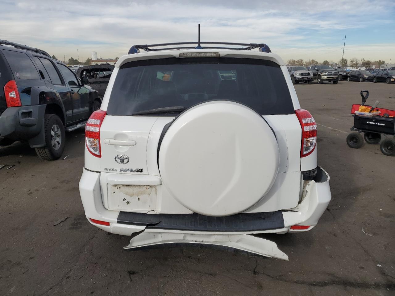 2009 Toyota RAV 4 VIN JTMZF33V99D010286 Copart auction photo, front end / rear end damage thumbnail 6