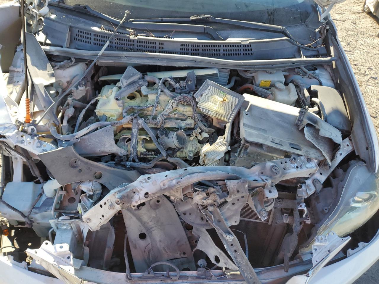 2012 Lexus CT VIN JTHKD5BH9C2077485 Copart auction photo, front end damage thumbnail 13