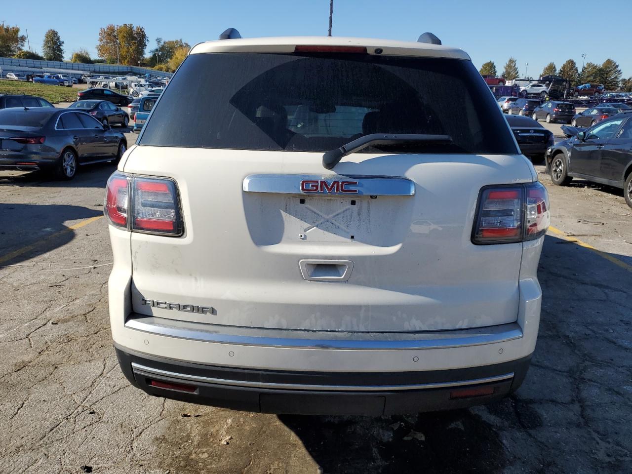 2014 GMC Acadia VIN 1GKKRRKDXEJ120803 Copart auction photo, front end damage thumbnail 6