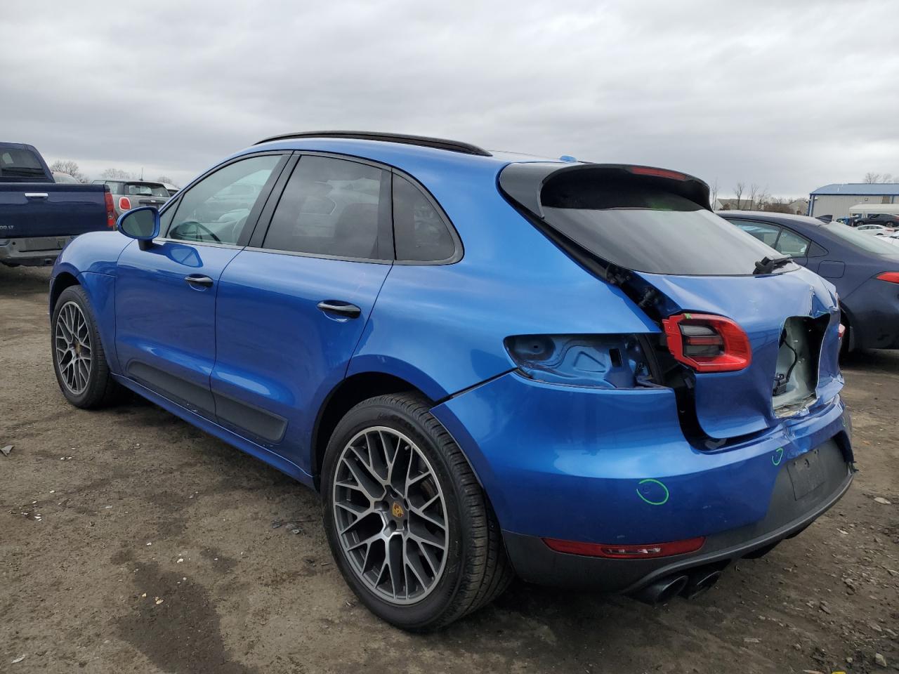 2018 Porsche Macan VIN WP1AA2A5XJLB16179 Copart auction photo, rear end damage thumbnail 2