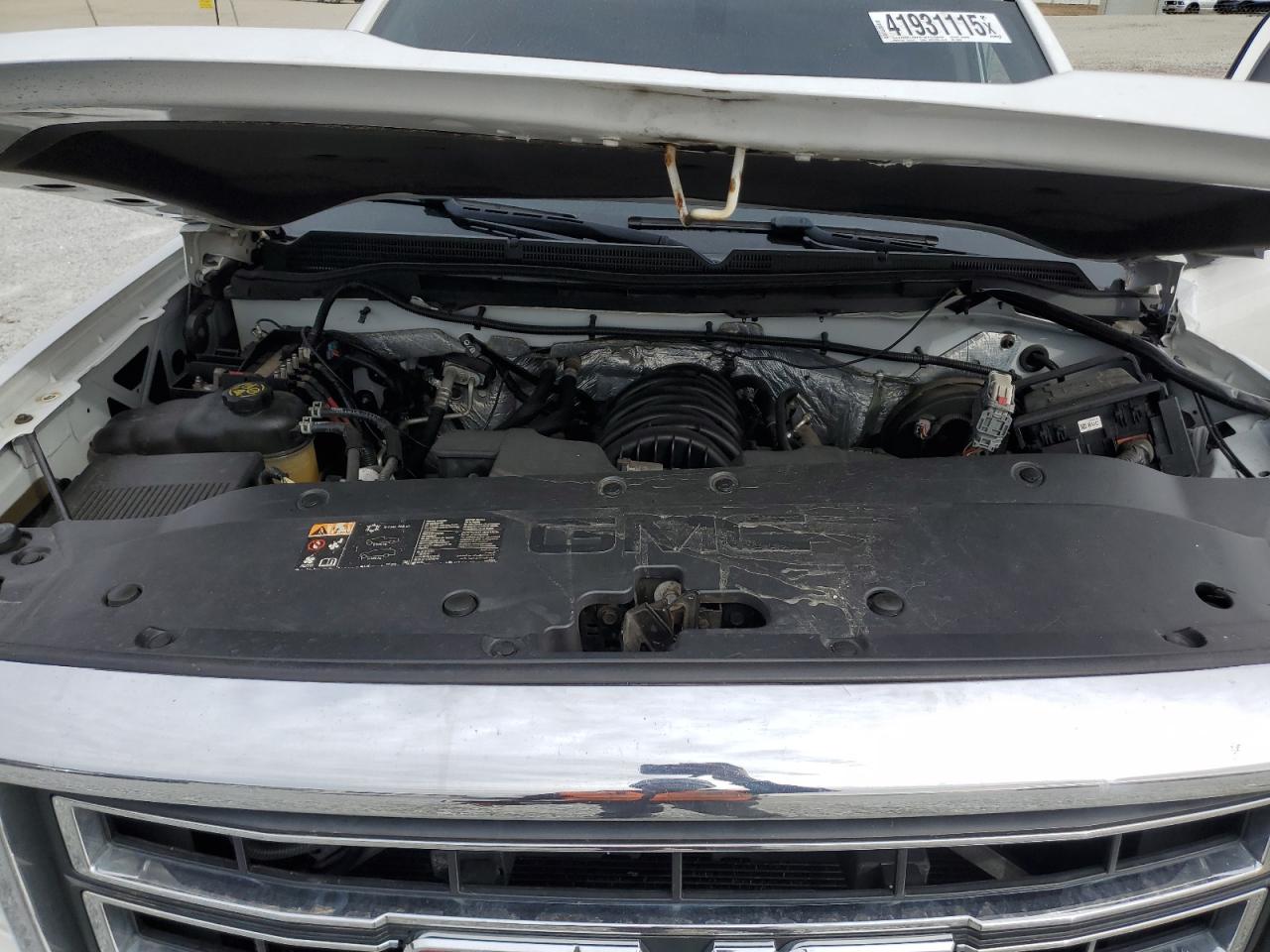 2015 GMC Sierra VIN 1GTV2UEC9FZ186653 Copart auction photo, front end / rear end damage thumbnail 11