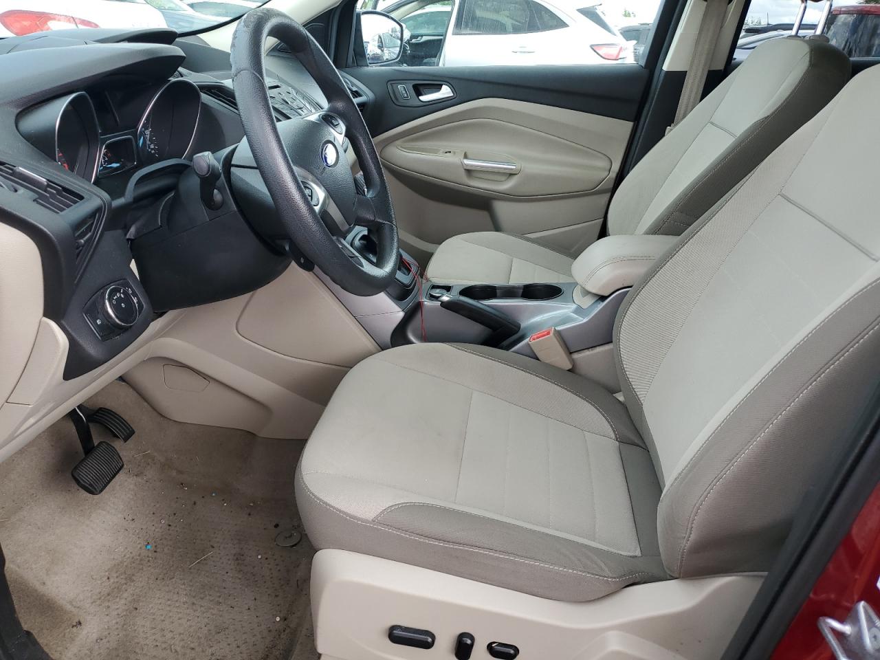 2014 Ford Escape VIN 1FMCU0GX5EUE21017 Copart auction photo, water/flood damage thumbnail 7