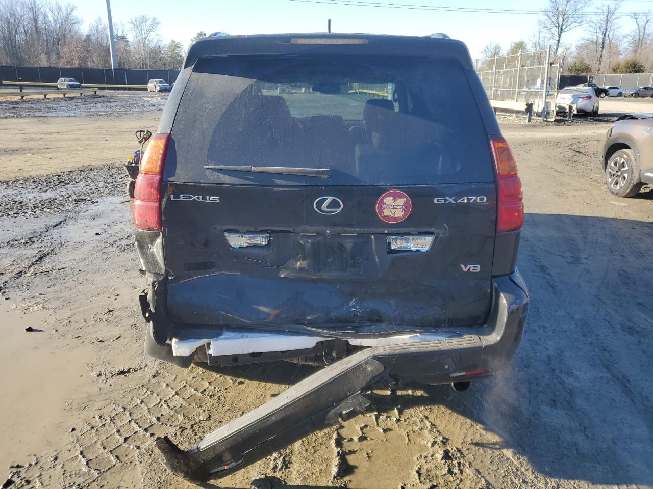 2007 Lexus GX VIN JTJBT20X070136726 Copart auction photo, rear end / front end damage thumbnail 6