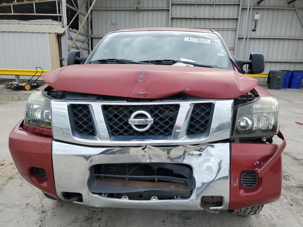 2009 Nissan Titan VIN 1N6BA07D99N313592 Copart auction photo, front end / rear end damage thumbnail 12