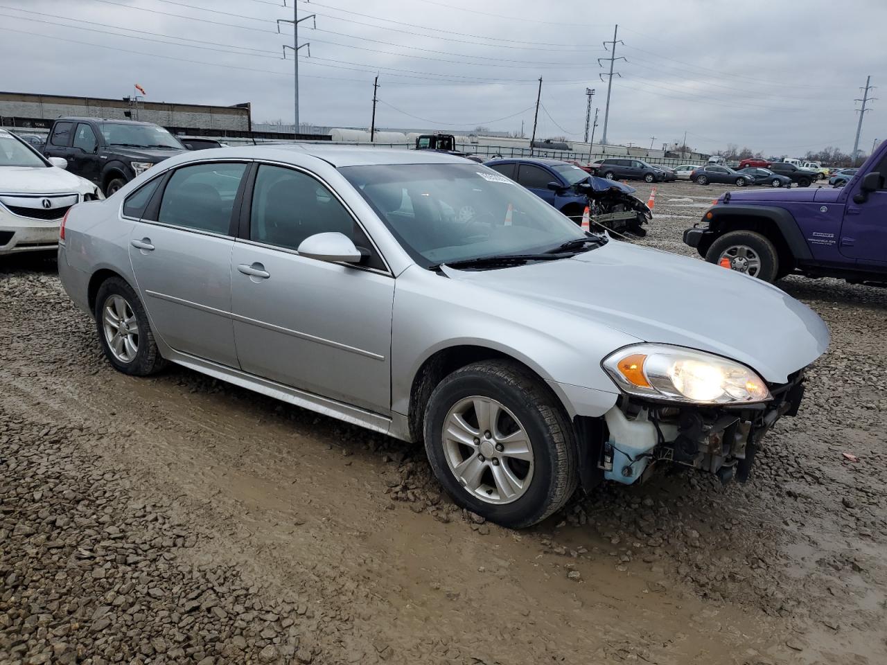 2012 Chevrolet Impala VIN 2G1WF5E36C1212962 Copart auction photo, front end / minor dent/scratches damage thumbnail 4