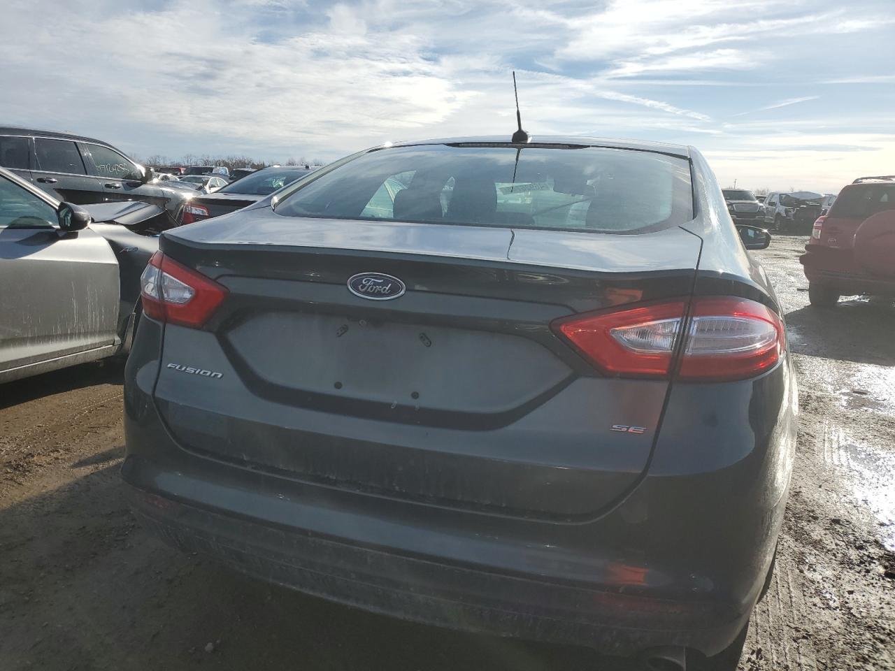 2016 Ford Fusion VIN 1FA6P0H76G5111064 Copart auction photo, front end damage thumbnail 6