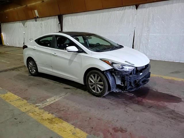 2015 Hyundai Elantra VIN 5NPDH4AE4FH581865 Copart auction photo, front end / side damage thumbnail 14