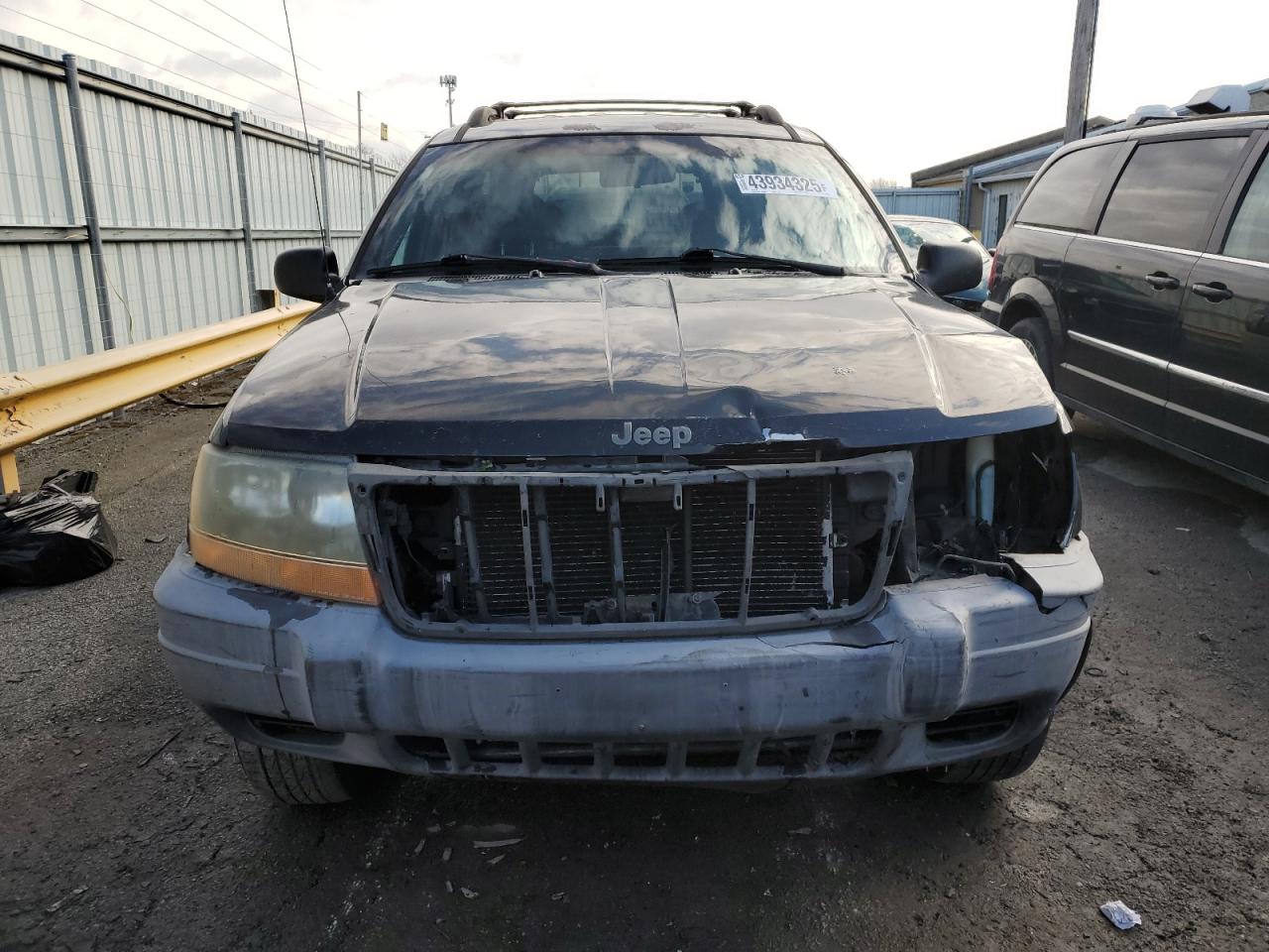 2000 Jeep Grand Cherokee VIN 1J4GW48S3YC316944 Copart auction photo, front end damage thumbnail 5