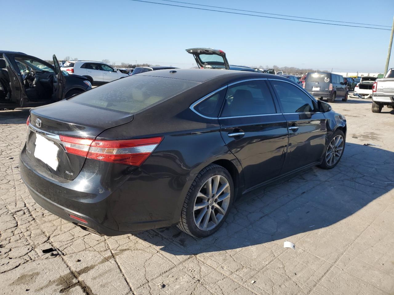 2014 Toyota Avalon VIN 4T1BK1EB8EU113855 Copart auction photo, side damage thumbnail 3