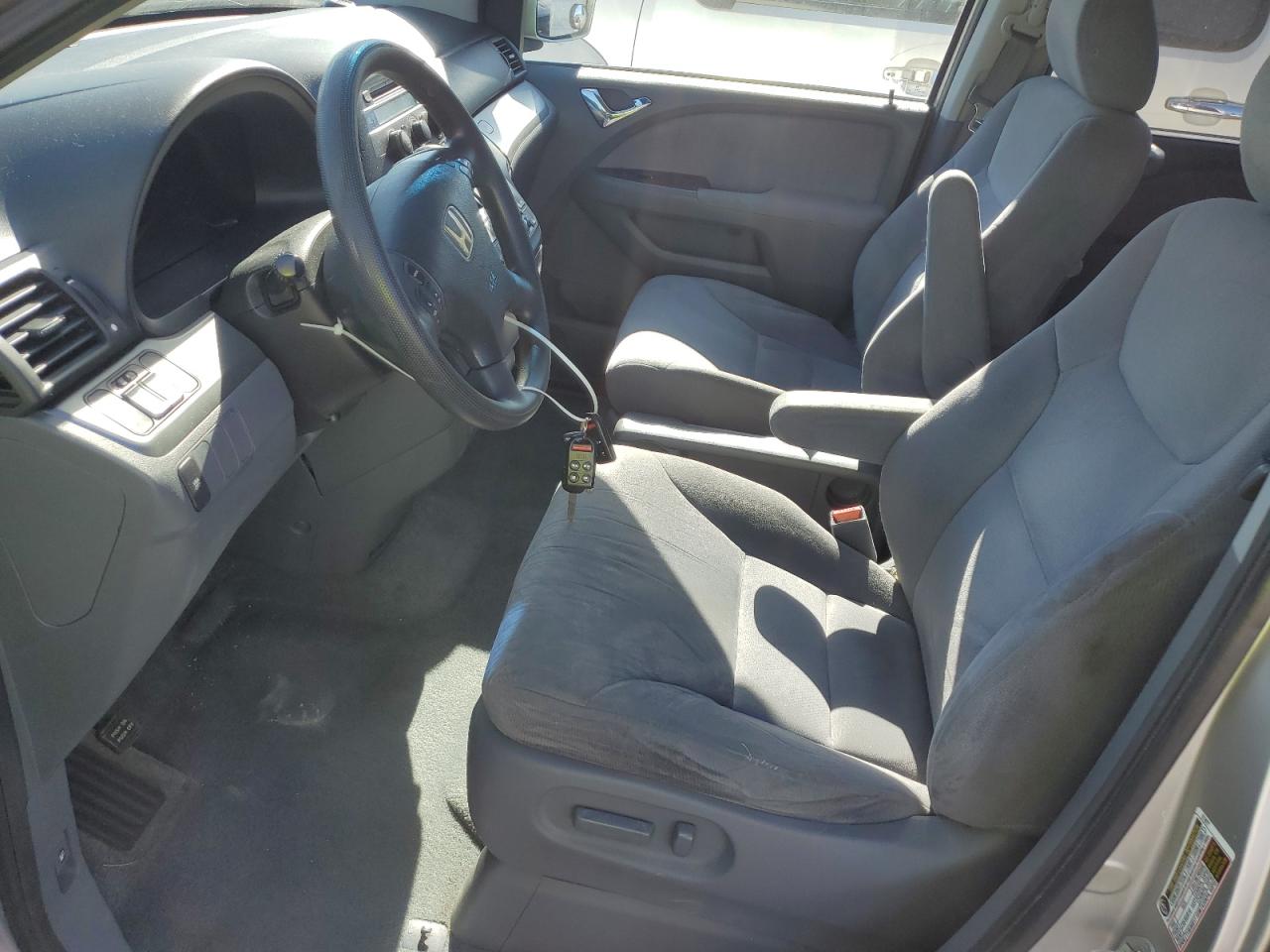 2007 Honda Odyssey VIN 5FNRL38497B140616 Copart auction photo, side damage thumbnail 7
