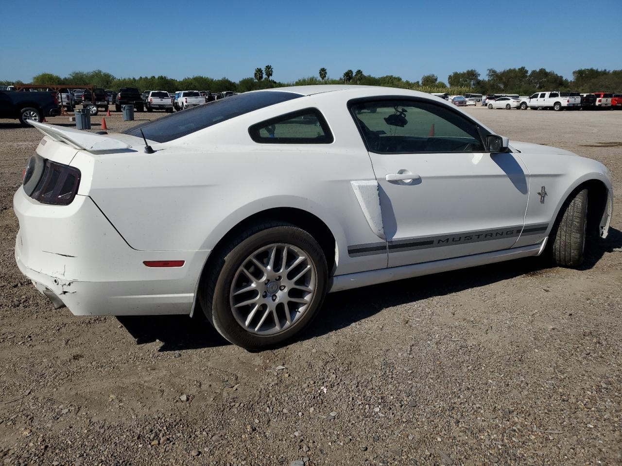 2013 Ford Mustang VIN 1ZVBP8AM9D5254901 Copart auction photo, front end / undercarriage damage thumbnail 3