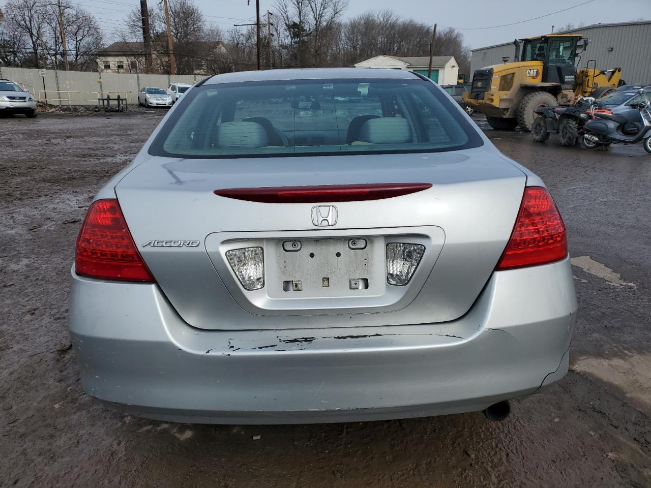 2007 Honda Accord VIN 1HGCM56197A010806 Copart auction photo, front end damage thumbnail 6