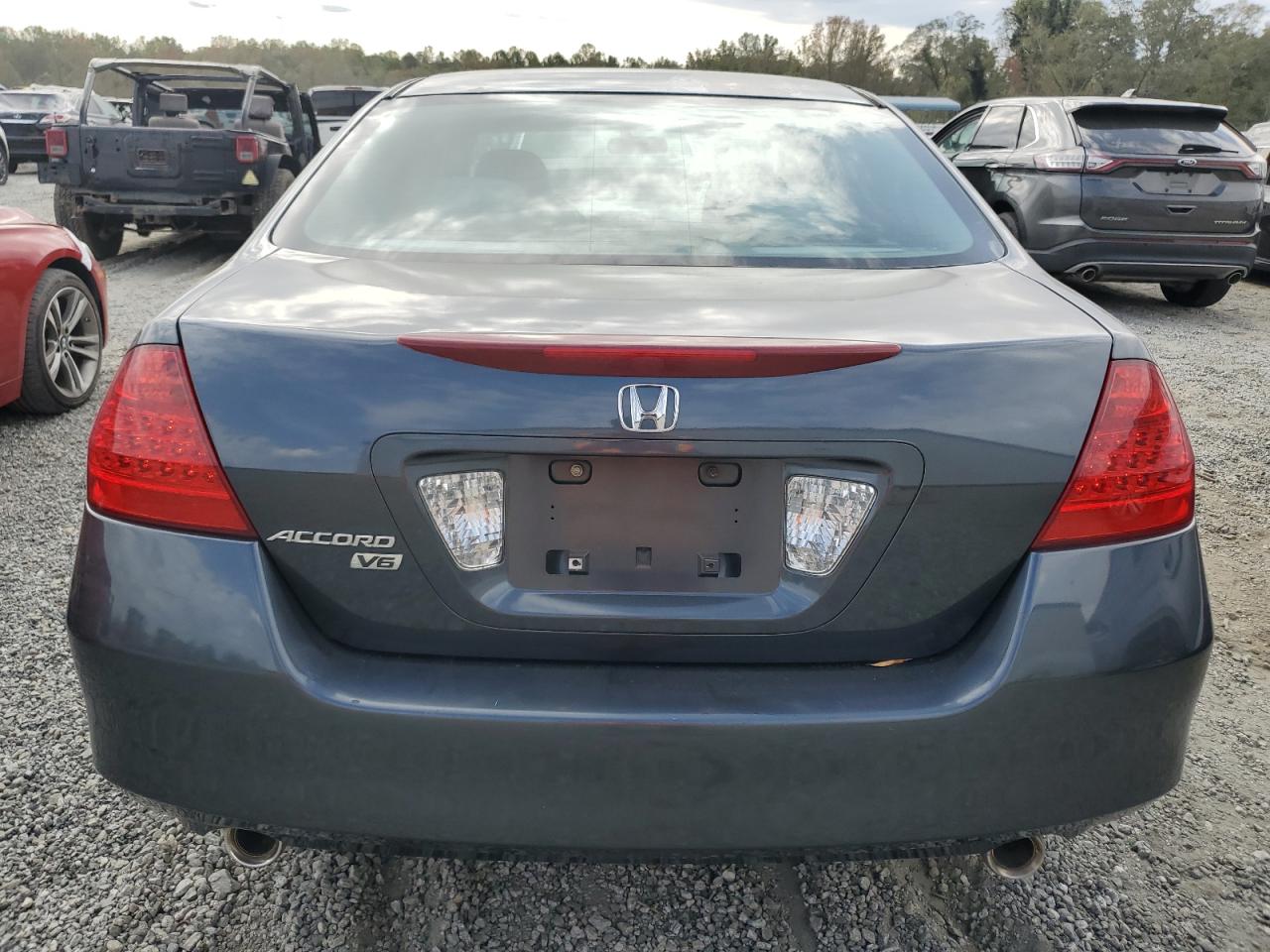 2007 Honda Accord VIN 1HGCM66457A105105 Copart auction photo, front end damage thumbnail 6