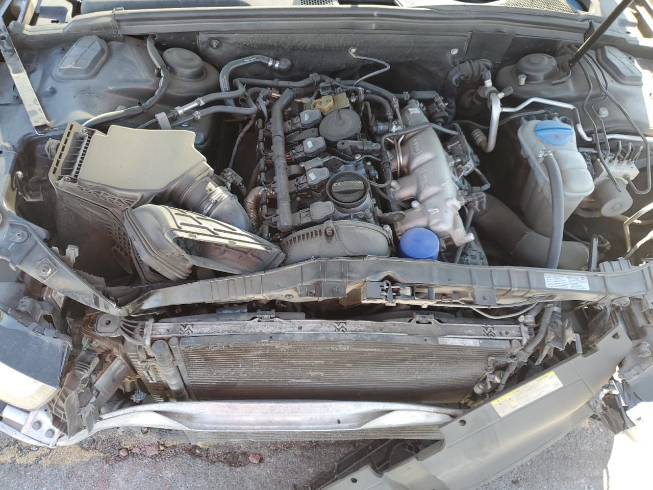 2014 Audi A5 VIN WAULFAFR2EA052719 Copart auction photo, front end damage thumbnail 13