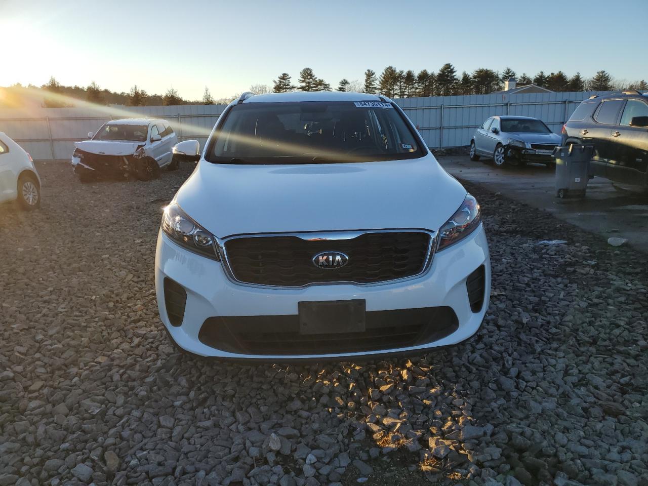 2019 KIA Sorento VIN 5XYPGDA35KG571300 Copart auction photo, side / rear end damage thumbnail 5