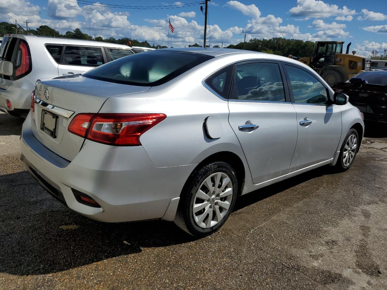 2019 Nissan Sentra VIN 3N1AB7APXKY363596 Copart auction photo, front end damage thumbnail 3
