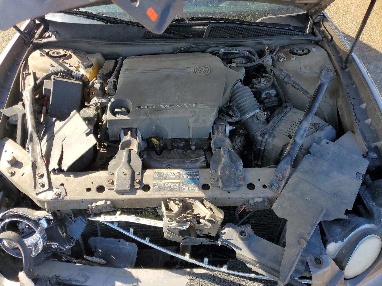 2006 Buick LaCrosse VIN 2G4WE587761286836 Copart auction photo, front end damage thumbnail 13