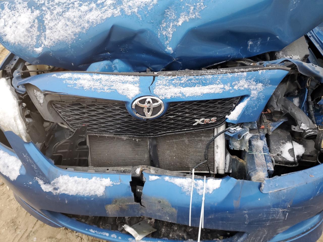 2010 Toyota Corolla VIN 2T1BE4EE0AC041970 Copart auction photo, mechanical / front end damage thumbnail 12
