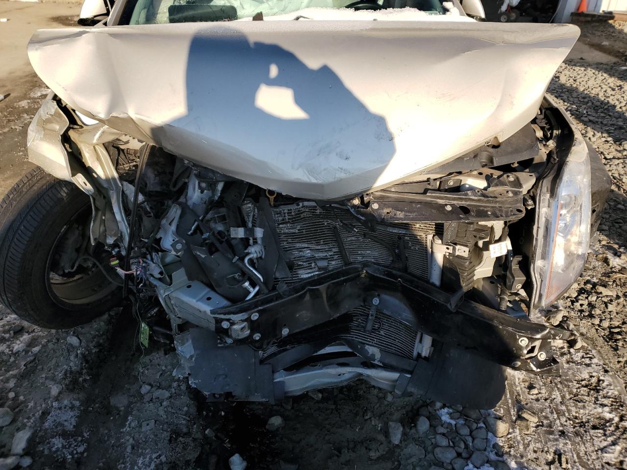 2016 Cadillac SRX VIN 3GYFNCE38GS561771 Copart auction photo, all over damage thumbnail 12