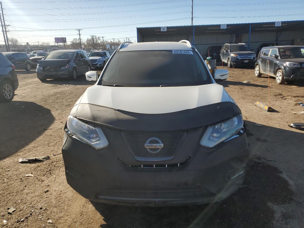 2017 Nissan Rogue VIN JN8AT2MV1HW000602 Copart auction photo, rear end damage thumbnail 5