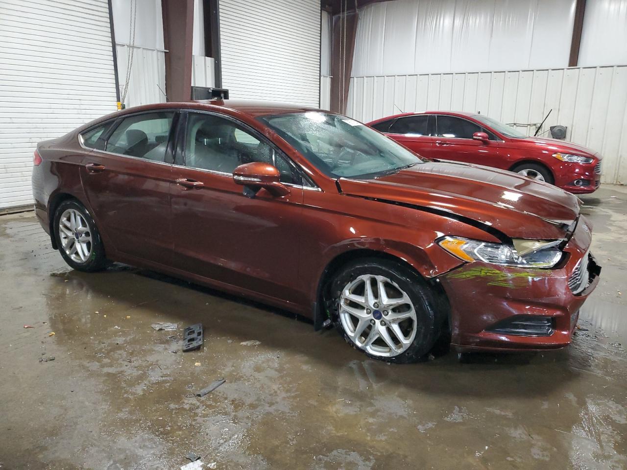 2016 Ford Fusion VIN 3FA6P0H70GR141738 Copart auction photo, front end / side damage thumbnail 4