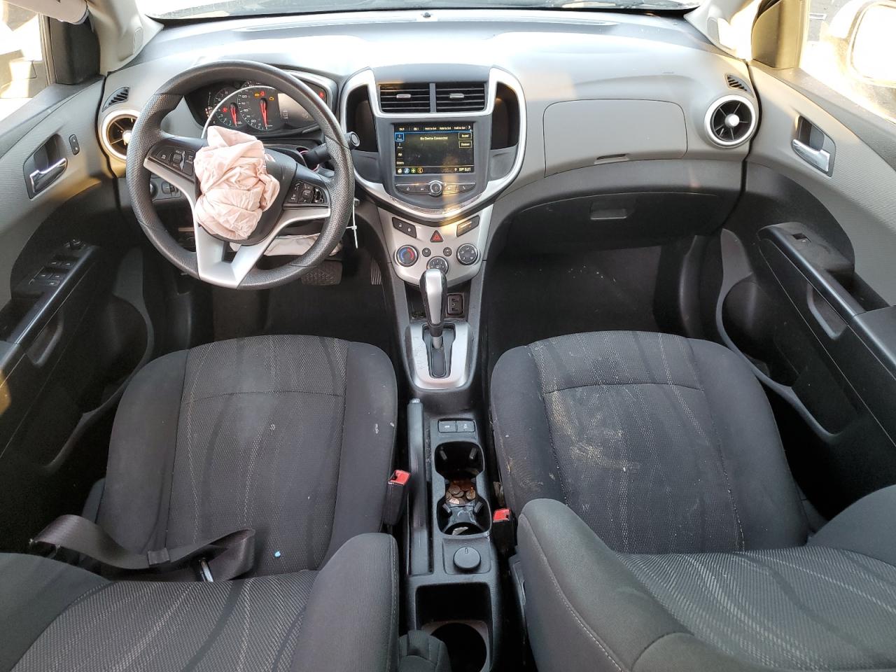 2019 Chevrolet Sonic VIN 1G1JD5SB9K4127838 Copart auction photo, front end damage thumbnail 8