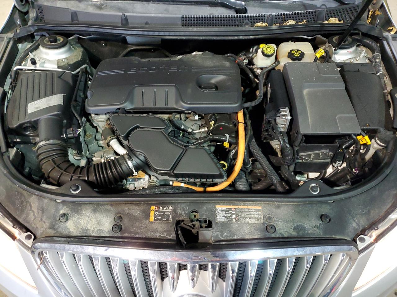 2012 Buick LaCrosse VIN 1G4GD5GR8CF172178 Copart auction photo, side / front end damage thumbnail 11