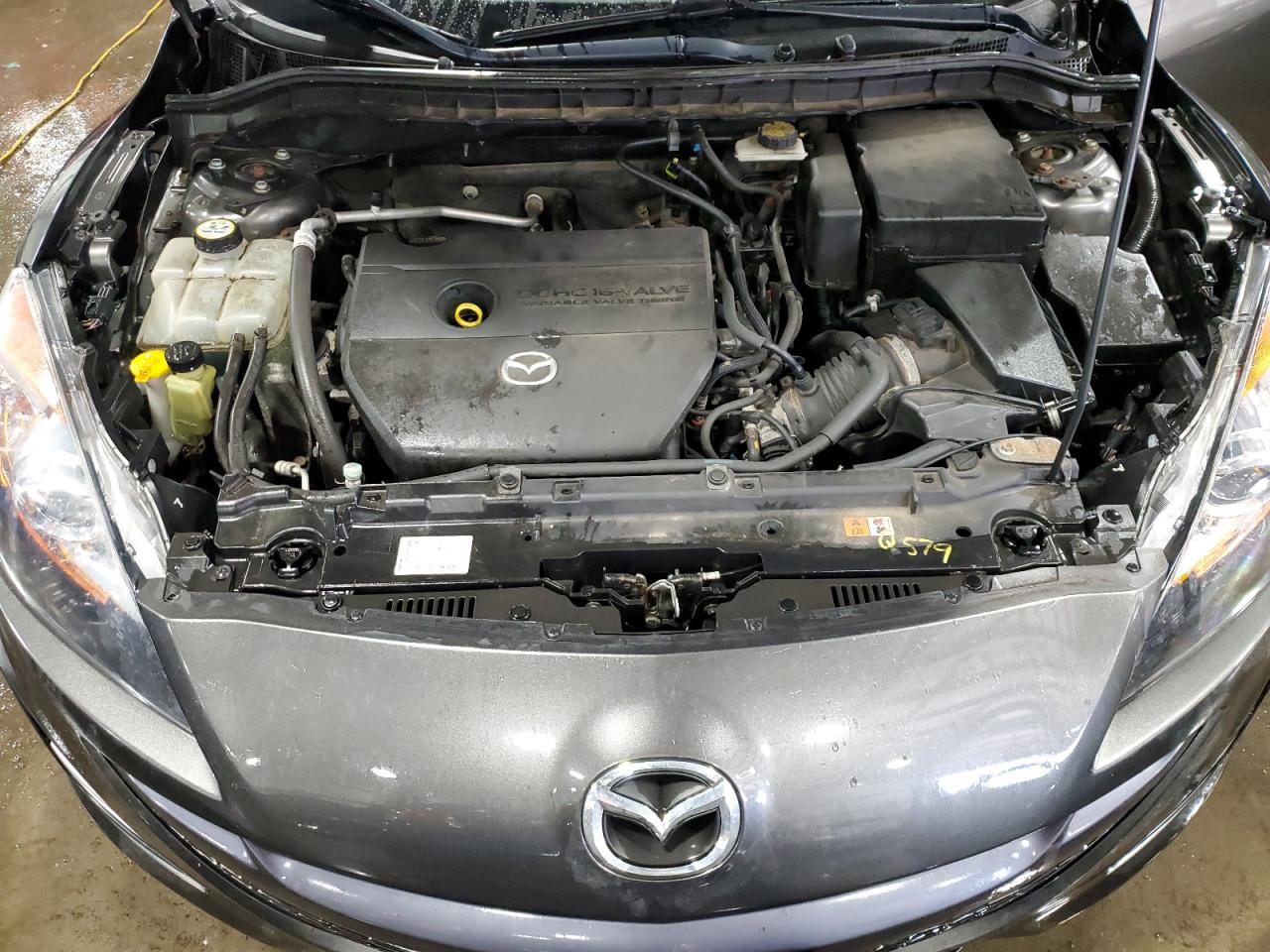 2010 Mazda 3 VIN JM1BL1H54A1332024 Copart auction photo, front end damage thumbnail 12